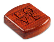 2" Flat Wide Padauk - Da Vinci Love