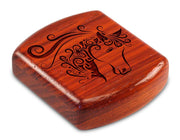 2" Flat Wide Padauk - Fantasy Horse