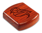 2" Flat Wide Padauk - Bird