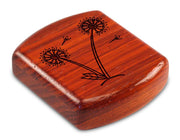 2" Flat Wide Padauk - Dandelions