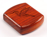 2" Flat Wide Padauk - Hummingbird in Flight