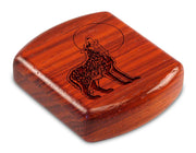 2" Flat Wide Padauk - Howling Wolf