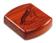 2" Flat Wide Padauk - Heartline Frog