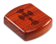 2" Flat Wide Padauk - Celtic Cross