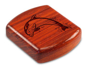 2" Flat Wide Padauk - Dolphin