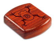 2" Flat Wide Padauk - Tree Frog