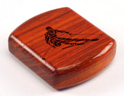 2" Flat Wide Padauk - Downhill Skiier