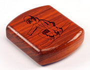 2" Flat Wide Padauk - Snowboarder