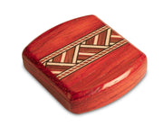 2" Flat Wide Padauk - Zig Zag Inlay