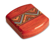 2" Flat Wide Padauk - Kaleidoscope Inlay