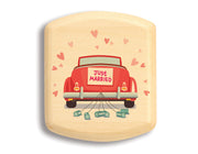 2" Flat Wide Aspen - Just Married Car