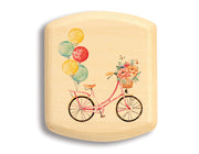 2" Flat Wide Aspen - Bike with Balloons and Flowers