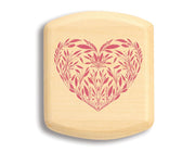 2" Flat Wide Aspen - Leaf Heart