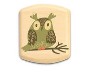 2" Flat Wide Aspen - Green Owl