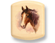 2" Flat Wide Aspen - Horse Portrait