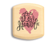 2" Flat Wide Aspen - One Love One Heart