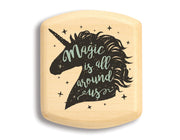 2" Flat Wide Aspen - Magic Unicorn