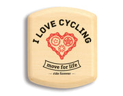 2" Flat Wide Aspen - I love Cycling