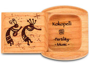 2" Flat Wide Cherry - Kokopelli Fertility Music