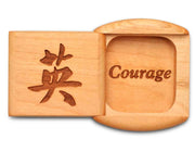 2" Flat Wide Cherry - Courage