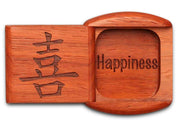 2" Flat Wide Padauk - Happiness