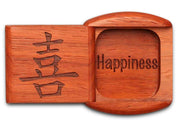 2" Flat Wide Padauk - Happiness