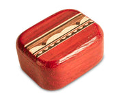 2" Med Narrow Padauk - Mountain Range Inlay