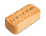 3" Med Narrow Cherry - Quote -Zen saying Leap