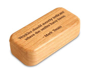 3" Med Narrow Cherry - Quote -Mark Twain Age