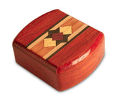 2" Med Wide Padauk - Compass Rose Inlay