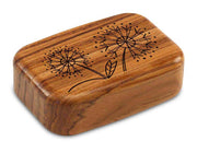 3" Med Wide Teak - Dandelions