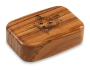 3" Med Wide Teak - House Cat