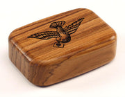 3" Med Wide Teak - Bird Sending Love
