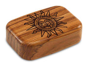 3" Med Wide Teak - Sun