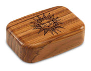 3" Med Wide Teak - Sunshine