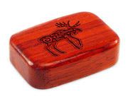 3" Med Wide Padauk - Primitive Moose