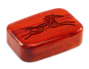 3" Med Wide Padauk - Primitive Horse