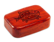 3" Med Wide Padauk - Primitive Fish