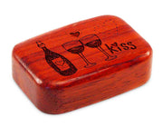 3" Med Wide Padauk - Wine & Kisses