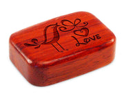 3" Med Wide Padauk - Bird Love