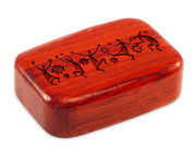 3" Med Wide Padauk - Dancing People