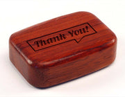 3" Med Wide Padauk - Thank You