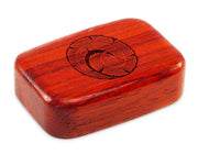 3" Med Wide Padauk - Curling Leaf