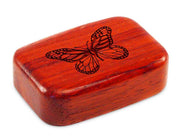 3" Med Wide Padauk - Butterfly