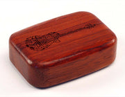 3" Med Wide Padauk - Guitar of Music Notes