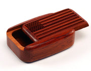 3" Med Wide Padauk - American Flag