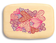 3" Med Wide Aspen - Doodle Hearts