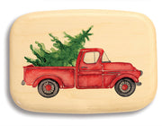 3" Med Wide Aspen - Red Christmas Truck