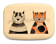 3" Med Wide Aspen - Two Cats