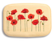 3" Med Wide Aspen - Poppies